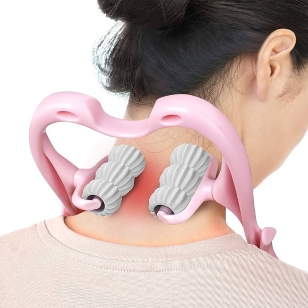 Neck Pain Relief Device, Ball Roller, Stretcher Pressure Point Tools Massager